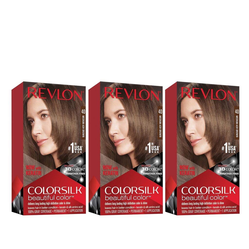 Revlon Colorsilk Beautiful Color (Ammonia-Free Medium Ash Brown